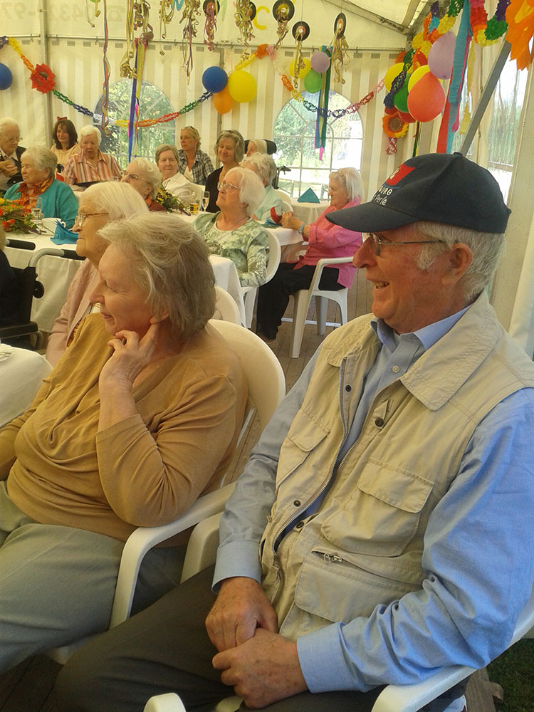 Eindruck aus dem Haus Waldfrieden 2014